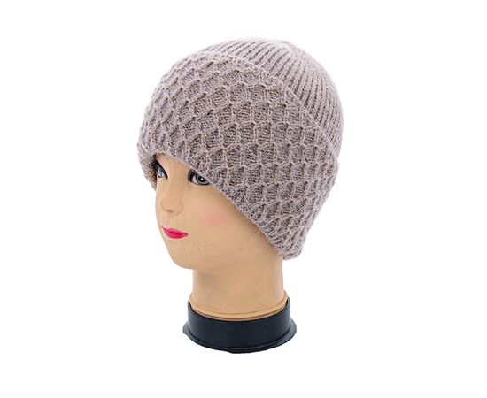 Шапка зимняя женская ABC001-4 на флісі beige р.56-60 "Angelica" недорого оптом от прямого поставщика Фотография Шапка зимняя женская ABC001-4 на флісі beige р.56-60 "Angelica" недорого оптом от прямого поставщика