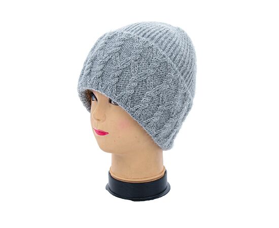 Шапка зимняя женская ABC002-2 на флісі grey р.56-60 "Angelica" недорого оптом от прямого поставщика Фотография Шапка зимняя женская ABC002-2 на флісі grey р.56-60 "Angelica" недорого оптом от прямого поставщика