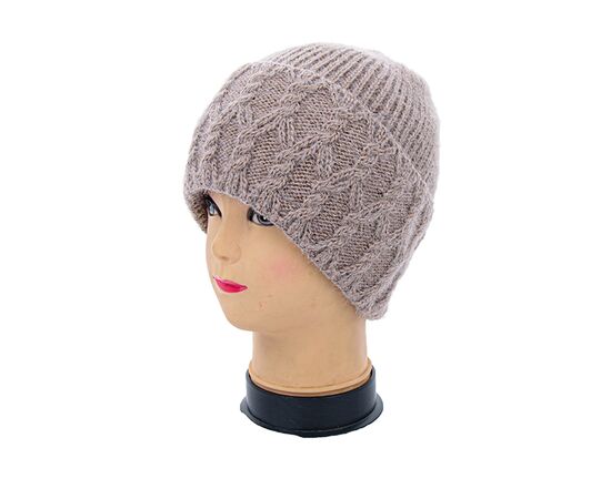 Шапка зимова жіноча ABC002-3 на флісі beige р.56-60 "Angelica" недорого оптом від прямого постачальника Шапка зимова жіноча ABC002-3 на флісі beige р.56-60 "Angelica" недорого оптом від прямого постачальника