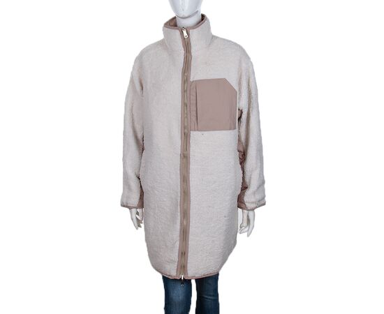 Фотография Куртка женская зимняя 181 (12057) beige двостороння р.M-XL "Obuv OK2" недорого оптом от прямого поставщика, изображение 2