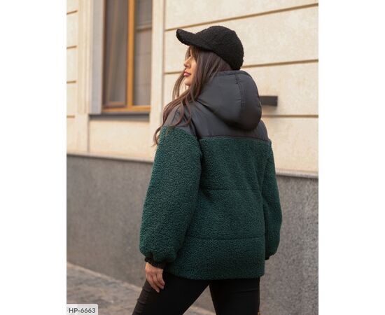 Куртка тедді р.54-56;58-60;62-64;50-52 (6кол.) "LETTI" купити недорого від прямого постачальника, зображення 3