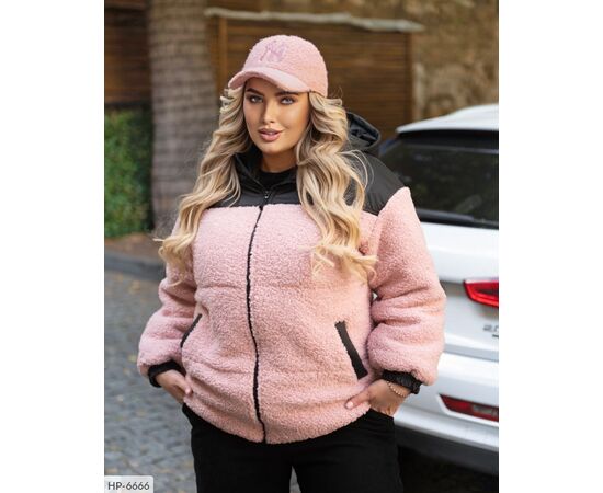 Куртка тедді р.54-56;58-60;62-64;50-52 (6кол.) "LETTI" купити недорого від прямого постачальника, зображення 6