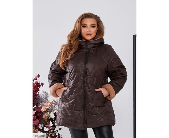 Жіноча куртка плащівка р.50-52;54-56;58-60;62-64 (3кол.) "LETTI" купити недорого від прямого постачальника, зображення 6