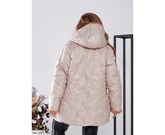 Жіноча куртка плащівка р.50-52;54-56;58-60;62-64 (3кол.) "LETTI" купити недорого від прямого постачальника, зображення 5