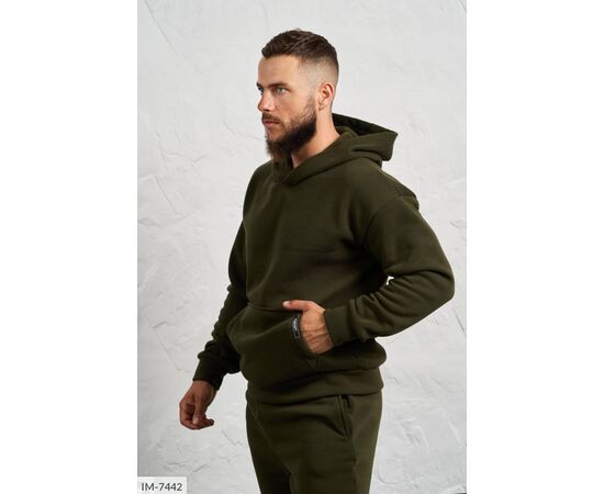 Фотография Мужской спортивный костюм трёхнитка на флисе р.48;50;52;54-56;58-60 "LETTI" купить недорого от прямого поставщика, изображение 18