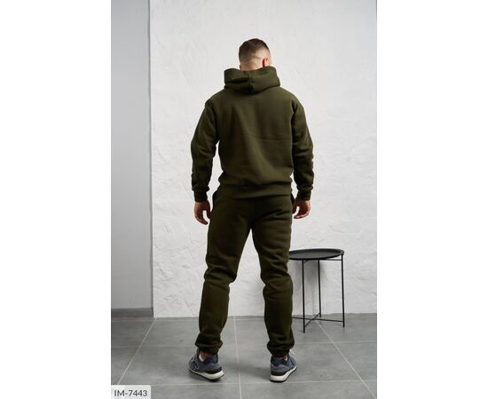 Фотография Мужской спортивный костюм трёхнитка на флисе р.48;50;52;54-56;58-60 "LETTI" купить недорого от прямого поставщика, изображение 5