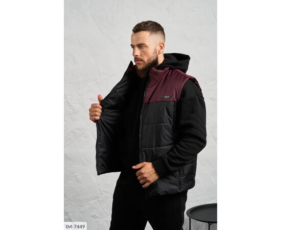 Фотография Мужской спортивный костюм трёхнитка на флисе р.48;50;52;54-56;58-60 "LETTI" купить недорого от прямого поставщика, изображение 12