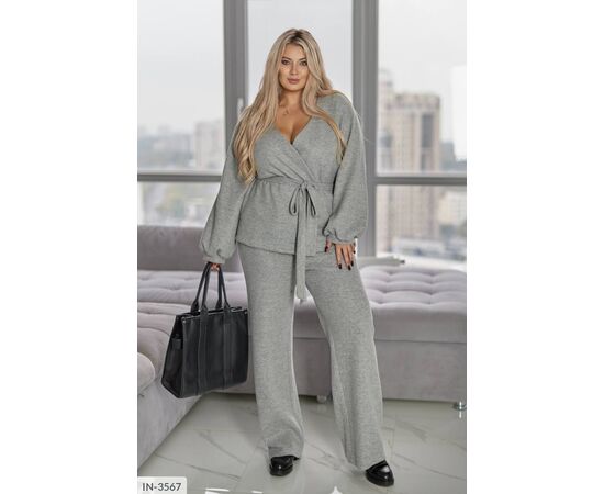 Жіночий ангоровий костюм (штани з кишенями) р.50-52;54-56;58-60;62-64 "LETTI" купити недорого від прямого постачальника, зображення 17 Жіночий ангоровий костюм (штани з кишенями) р.50-52;54-56;58-60;62-64 "LETTI" купити недорого від прямого постачальника, зображення 17