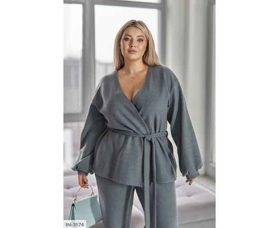 Жіночий ангоровий костюм (штани з кишенями) р.50-52;54-56;58-60;62-64 "LETTI" купити недорого від прямого постачальника, зображення 6 Жіночий ангоровий костюм (штани з кишенями) р.50-52;54-56;58-60;62-64 "LETTI" купити недорого від прямого постачальника, зображення 6