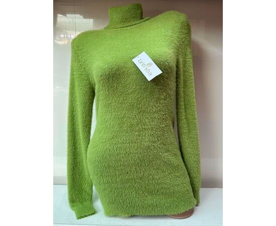 Свитер женский 5707 l.green р.46-54 "PULSE" недорого оптом от прямого поставщика Фотография Свитер женский 5707 l.green р.46-54 "PULSE" недорого оптом от прямого поставщика