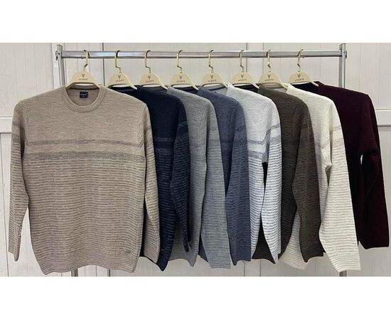 Свитер мужской SB1436 d.grey р.L-2XL "Sabihina" недорого оптом от прямого поставщика Фотография Свитер мужской SB1436 d.grey р.L-2XL "Sabihina" недорого оптом от прямого поставщика