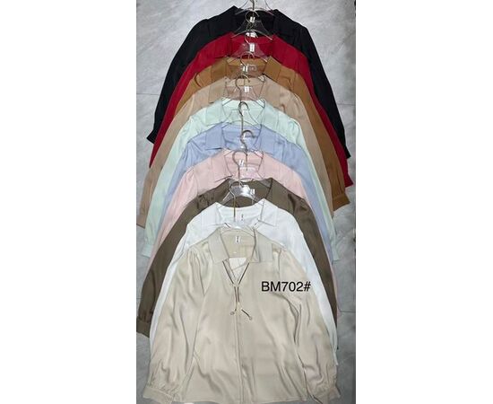 Блузка женская BM702 beige р.one size "Lora" недорого оптом от прямого поставщика Фотография Блузка женская BM702 beige р.one size "Lora" недорого оптом от прямого поставщика