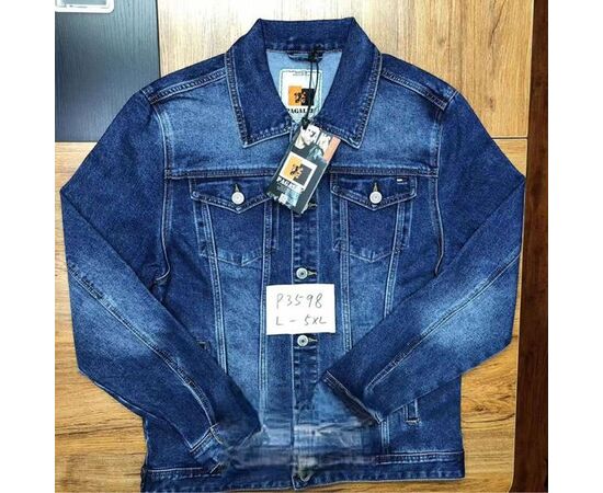 Куртка мужская P3598 blue р.L-5XL "Pagalee" недорого оптом от прямого поставщика Фотография Куртка мужская P3598 blue р.L-5XL "Pagalee" недорого оптом от прямого поставщика