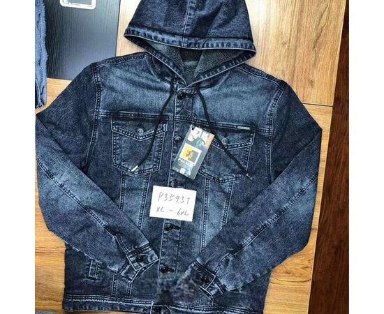 Куртка мужская зимняя P3593T black р.XL-6XL "Pagalee" недорого оптом от прямого поставщика Фотография Куртка мужская зимняя P3593T black р.XL-6XL "Pagalee" недорого оптом от прямого поставщика