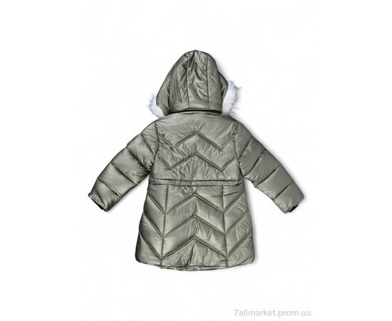 Куртка дитяча Зима HY21-57 (09399) green (6 шт. р.сітка10-12) "Obuvok" недорого оптом від прямого постачальника, зображення 2