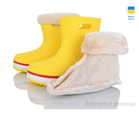 Чоботи з піни дитячі Зима 4258-5020-8A (8 пар р.22-29) "Мир" недорого оптом від прямого постачальника, зображення 2