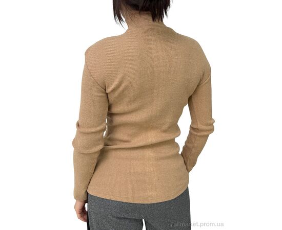 Гольфи жіночі Весна/осінь Ж002-4 d.beige (5 шт. р.сіткаOne size) "4sezona" недорого оптом від прямого постачальника, зображення 2