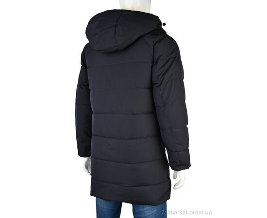 Куртка чоловіча Зима A25 blue (5 шт. р.сітка50-58) "Jackets" недорого оптом від прямого постачальника, зображення 3