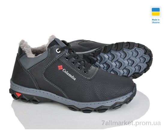 Фотография Кроссовки мужские модные зима РБ36C чорний (8 пар р.40-45) "Paolla" недорого оптом от прямого поставщика, изображение 2