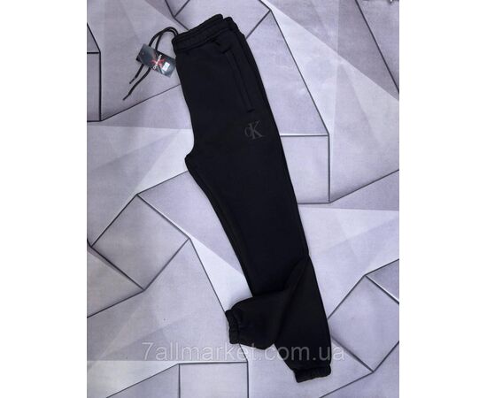 Фотография Спортивные штаны мужские на манжете/флис размеры S-2XL (4цв) "MACCALI" недорого от прямого поставщика, изображение 4