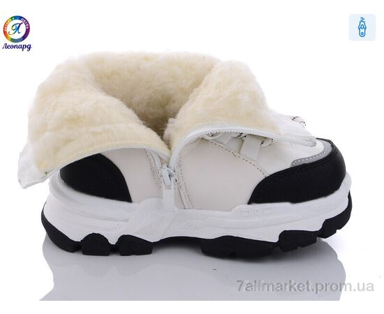 Черевики дитячі зручні Зима 232-B10 (8 пар р.26-31) "Леопард" недорого оптом від прямого постачальника, зображення 2