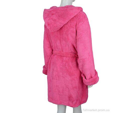 Халат жіночий Весна/осінь 04223 d.pink (3 шт. р.сіткаS-L) "Obuvok" недорого оптом від прямого постачальника, зображення 2
