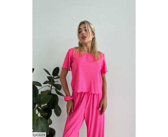 Жіноча піжама-костюм великого розміру р.50-52 (9кол.) "ANNABELLE" купити недорого від прямого постачальника, зображення 4