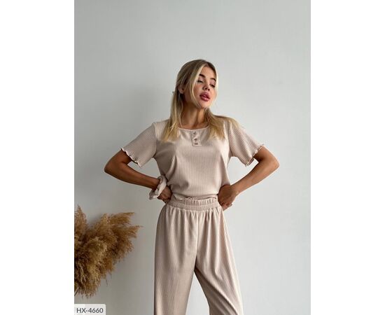 Жіноча піжама-костюм великого розміру р.50-52 (9кол.) "ANNABELLE" купити недорого від прямого постачальника, зображення 7