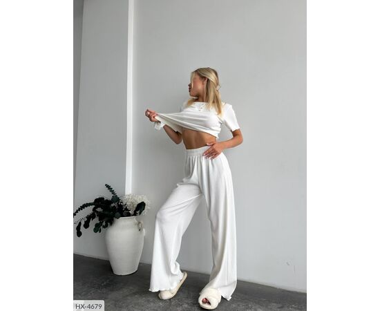 Жіноча піжама-костюм великого розміру р.50-52 (9кол.) "ANNABELLE" купити недорого від прямого постачальника, зображення 2