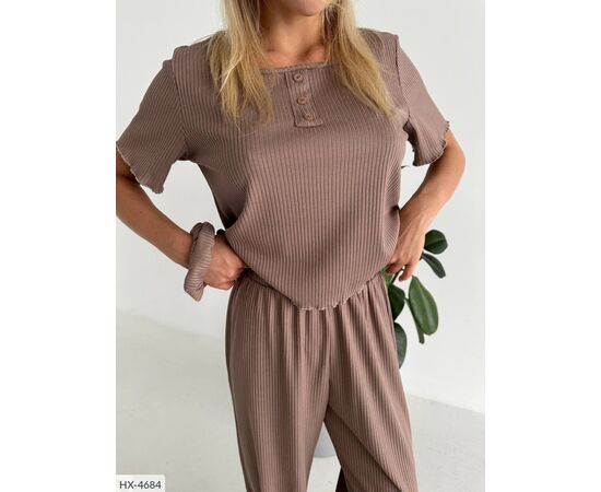 Жіноча піжама-костюм великого розміру р.50-52 (9кол.) "ANNABELLE" купити недорого від прямого постачальника, зображення 21