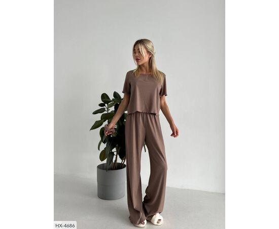 Жіноча піжама-костюм великого розміру р.50-52 (9кол.) "ANNABELLE" купити недорого від прямого постачальника, зображення 19