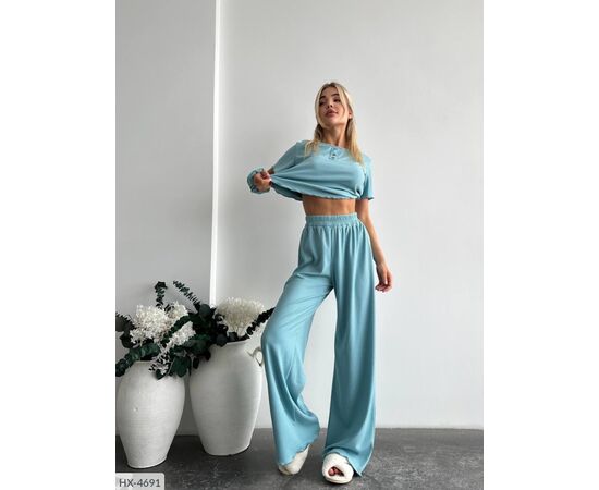 Жіноча піжама-костюм великого розміру р.50-52 (9кол.) "ANNABELLE" купити недорого від прямого постачальника, зображення 17