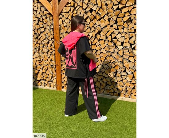 Фотография Женский костюм кофта с брюками на резнике большие размеры р.46-48;50-52;54-56;58-60 (4цв) "VLADA" купить недорого от прямого поставщика, изображение 8