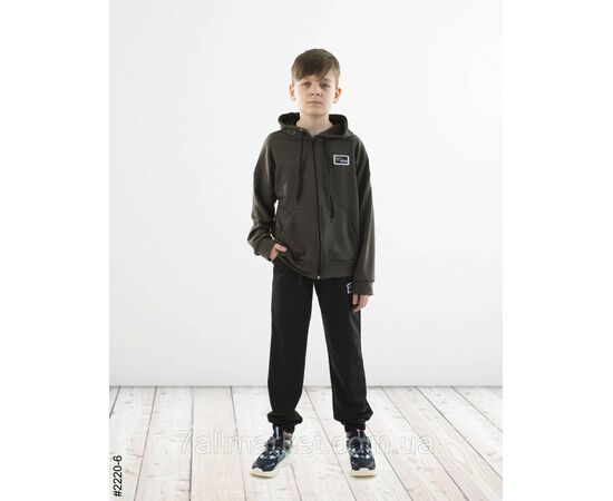 Спортивний костюм на блискавці двонитка підліток 36,38,40,42 (5кв) "NOWEMBER", зображення 2