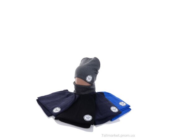 Жіноча шапка Зима KA326 комплект mix фліс (5 шт. р.сітка48-50) "Red Hat" недорого оптом від прямого постачальника, зображення 2