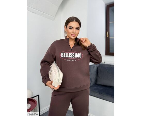 Костюм на флісі жіночий великого розміру р.46-48;50-52;54-56;58-60 (8кол.) "ANGEL" купити недорого від прямого постачальника, зображення 42