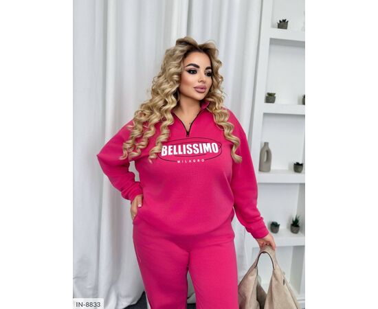 Костюм на флісі жіночий великого розміру р.46-48;50-52;54-56;58-60 (8кол.) "ANGEL" купити недорого від прямого постачальника, зображення 22