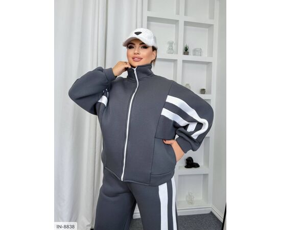 Жіночий трикотажний спортивний костюм р.46-48;50-52;54-56;58-60 (5кол.) "ANGEL" купити недорого від прямого постачальника, зображення 19