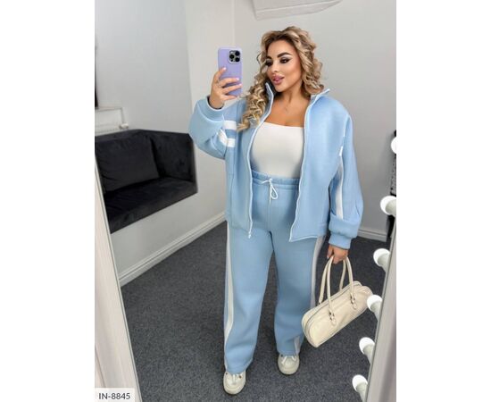 Жіночий трикотажний спортивний костюм р.46-48;50-52;54-56;58-60 (5кол.) "ANGEL" купити недорого від прямого постачальника, зображення 25