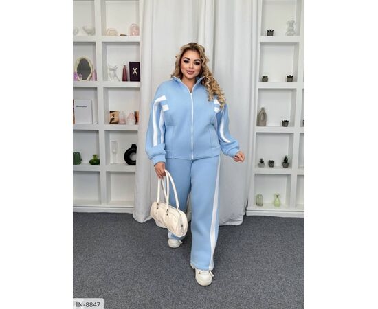 Жіночий трикотажний спортивний костюм р.46-48;50-52;54-56;58-60 (5кол.) "ANGEL" купити недорого від прямого постачальника, зображення 27