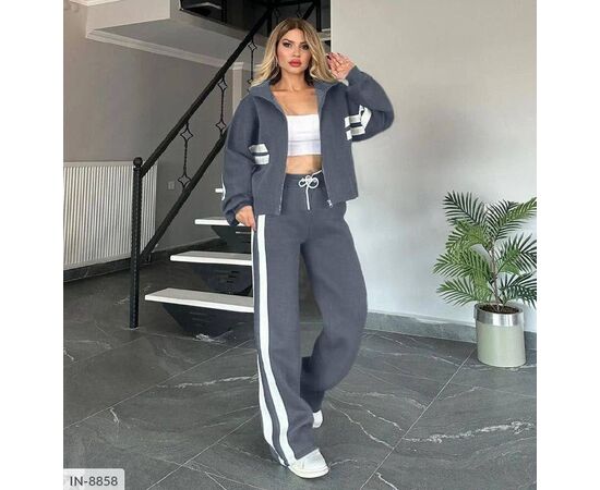 Жіночий трикотажний спортивний костюм р.46-48;50-52;54-56;58-60 (5кол.) "ANGEL" купити недорого від прямого постачальника, зображення 6