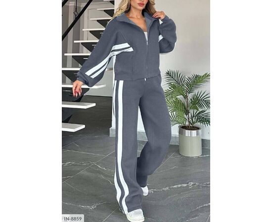 Жіночий трикотажний спортивний костюм р.46-48;50-52;54-56;58-60 (5кол.) "ANGEL" купити недорого від прямого постачальника, зображення 7