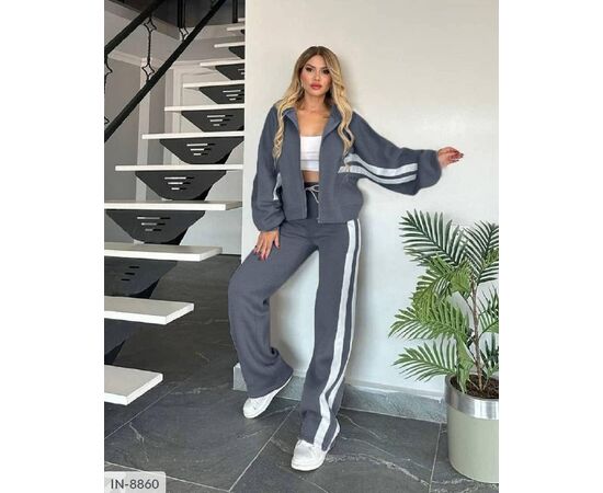 Жіночий трикотажний спортивний костюм р.46-48;50-52;54-56;58-60 (5кол.) "ANGEL" купити недорого від прямого постачальника, зображення 8