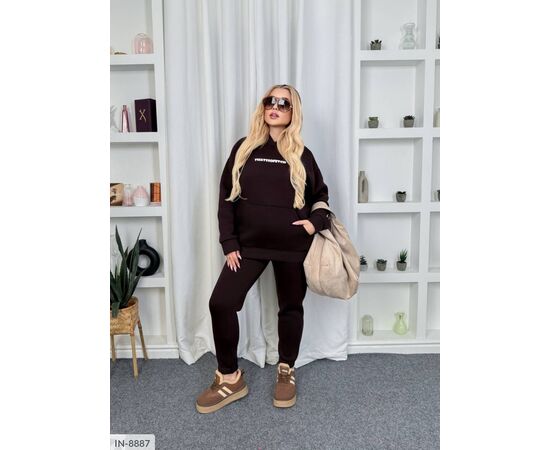 Жіночий трикотажний спортивний костюм р.48-50;52-54;56-58 "ANGEL" купити недорого від прямого постачальника, зображення 15