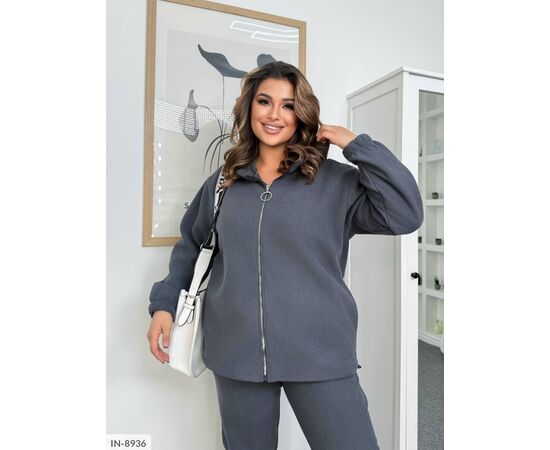 Толстовка жіноча великого розміру р.50-52;54-56;58-60;62-64 (5кол.) "ANGEL" купити недорого від прямого постачальника, зображення 2