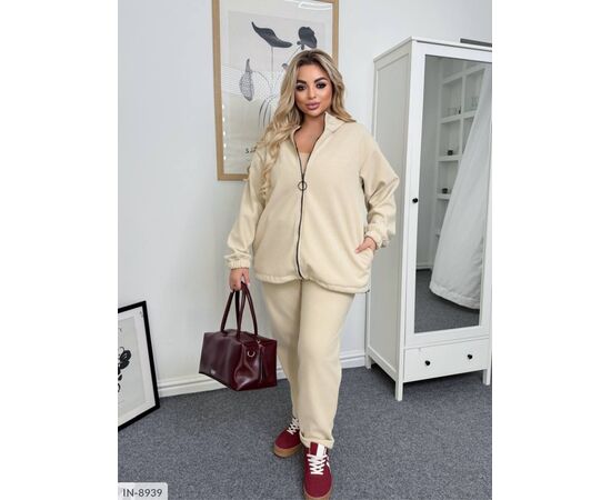 Толстовка жіноча великого розміру р.50-52;54-56;58-60;62-64 (5кол.) "ANGEL" купити недорого від прямого постачальника, зображення 5