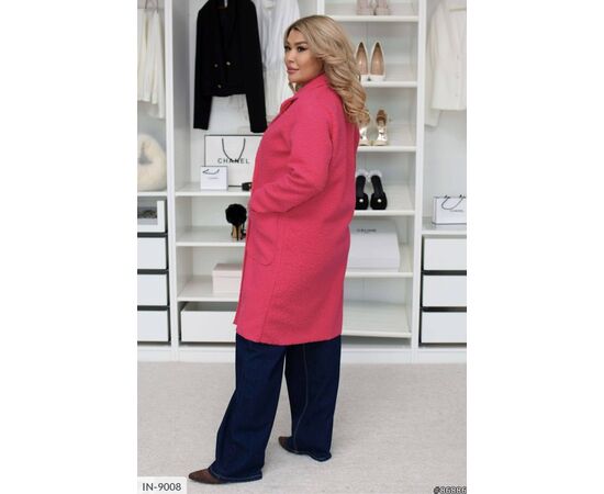 Пальто барашек без підкладу р.46-48;50-52;54-56;58-60;62-64 (5кол.) "ANGEL" купити недорого від прямого постачальника, зображення 7