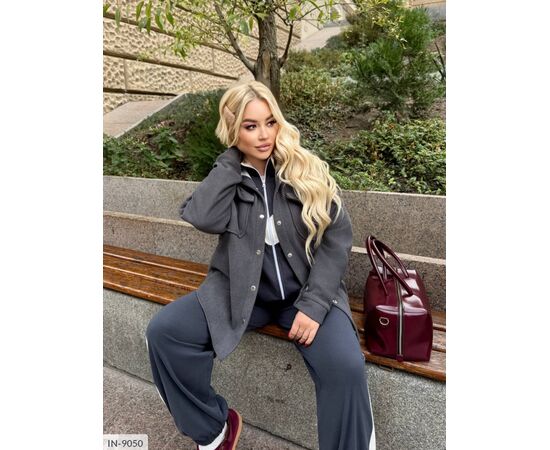 Жіноча сорочка р.48-50;52-54;56-58;60-62 (5кол.) "ANGEL" купити недорого від прямого постачальника, зображення 17