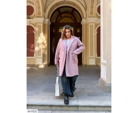 Пальто барашек без підкладу р.46-48;50-52;54-56;58-60;62-64 (5кол.) "ANGEL" купити недорого від прямого постачальника, зображення 29