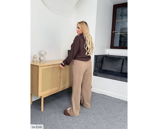 Жіночі брюки вельветові БАТАЛ р.50-52;54-56;58-60;62-64 (3кол.) "ANGEL" купити недорого від прямого постачальника, зображення 9